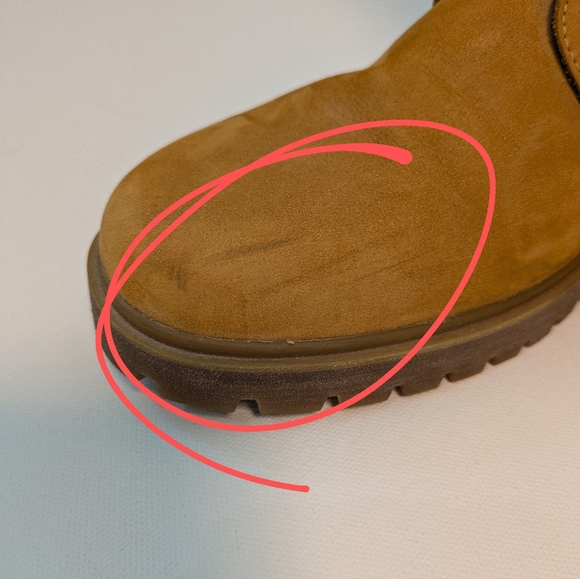 Timberland New Premium 14" Waterproof Lace Up Boots Wheat Nubuck Women’s Size 10 - Picture 12 of 14